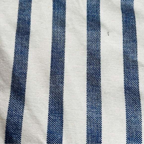 VERO Modo mini dress off the shoulder vertical stripe lined straight size s - Picture 9 of 15